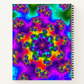 Rainbow Floral Sprinkles Notitieboek (Achterkant)