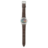 Rainbow Flow Horloge (Vlak)