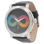 Rainbow Flow Horloge (Gekanteld)