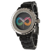 Rainbow Flow Horloge (Gekanteld)