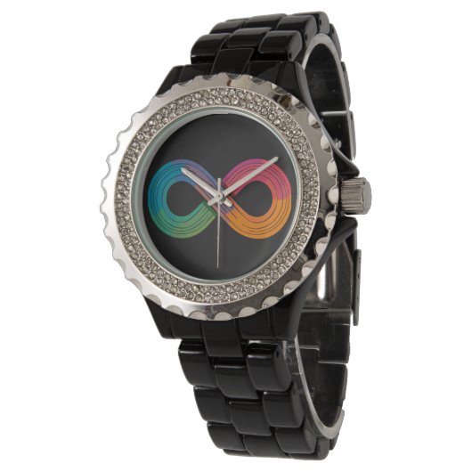 Rainbow Flow Horloge (Gekanteld)