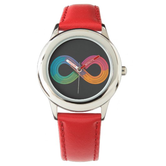 Rainbow Flow Horloge (Voorkant)