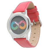 Rainbow Flow Horloge (Gekanteld)