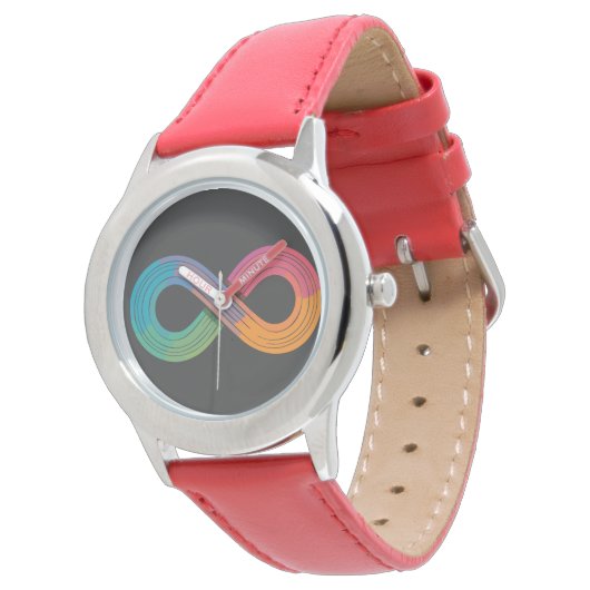 Rainbow Flow Horloge (Gekanteld)