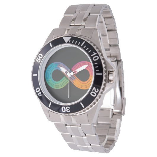 Rainbow Flow Horloge (Gekanteld)