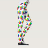 Rainbow Flower Leggings (Rechts)