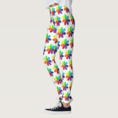 Rainbow Flower Leggings (Links)