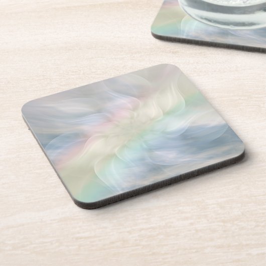 Rainbow Flower Mandala Drankjes Onderzetter (Linkerzijde)