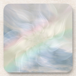 Rainbow Flower Mandala Drankjes Onderzetter