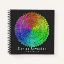 Rainbow Flower Mandala Notitieboek