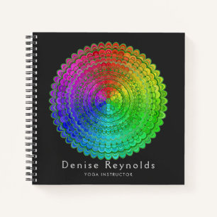 Rainbow Flower Mandala Notitieboek