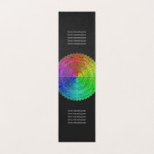 Rainbow Flower Mandala Visitekaartje (Binnenkant ongevouwen)