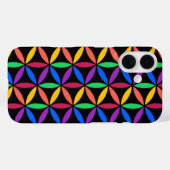 Rainbow Flower of Life Pattern Hoesje-Mate iPhone Case-Mate iPhone Case (Achterkant (horizontaal))