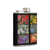 Rainbow Flower Photo Collage Heupfles (Rechts)