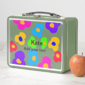 Rainbow flower pride liefde voeg naam tekst labtq  (In situ)