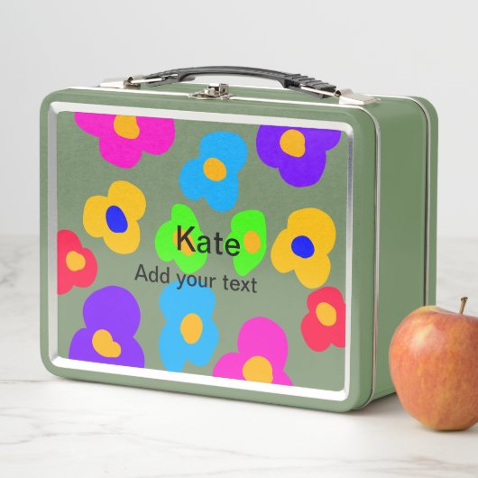 Rainbow flower pride liefde voeg naam tekst labtq  (In situ)