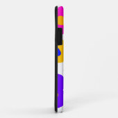 Rainbow flower pride liefde voeg naam tekst labtq  Case-Mate iPhone case (Achterkant/rechts)