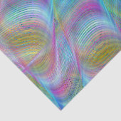 Rainbow Flower tissue papier (Detail)