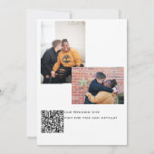 Rainbow Flowers besparen de Kaart Datum (Achterkant)