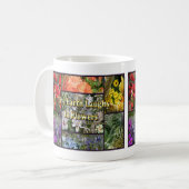 Rainbow Flowers - Earth Laughs van Emerson Koffiemok (Voorkant links)