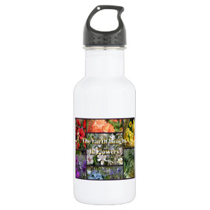 Rainbow Flowers - Earth Laughs van Emerson Waterfles