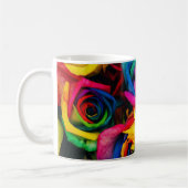 Rainbow Flowers Koffiemok (Links)