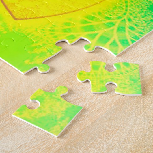 Rainbow Flowers Legpuzzel (Zijkant)