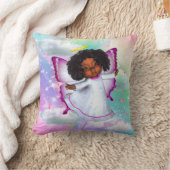 Rainbow Fluffy Clouds & Butterfly Baby Kussen (Deken)