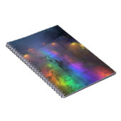Rainbow Fog City Street Notitieboek (Rechterzijde)