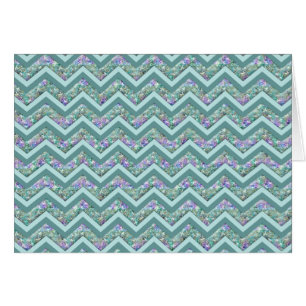 Rainbow Folie ZigZag Pattern
