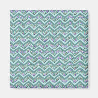 Rainbow Folie ZigZag Pattern