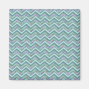 Rainbow Folie ZigZag Pattern Magneet