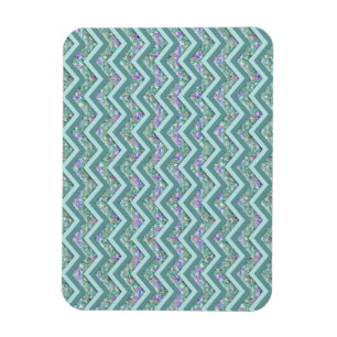 Rainbow Folie ZigZag Pattern Magneet
