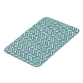 Rainbow Folie ZigZag Pattern Magneet (Linkerzijde)