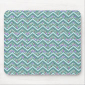 Rainbow Folie ZigZag Pattern Muismat (Voorkant)