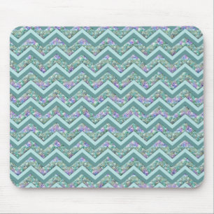 Rainbow Folie ZigZag Pattern Muismat