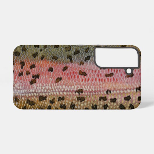 Rainbow Forel Vis Huidprint Samsung Galaxy Hoesje (Achterkant horizontaal)