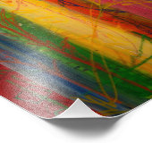 Rainbow Forrest door Bryce & Mary Foto Afdruk (Hoek)