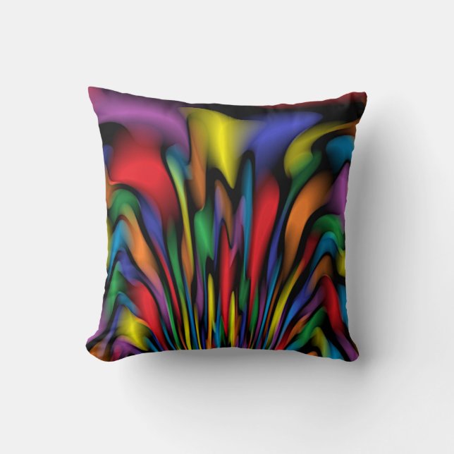 Rainbow Fountain Pillow Kussen (Voorkant)
