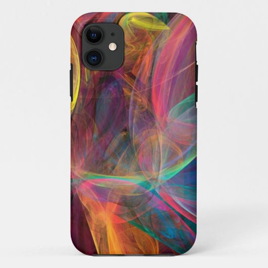 Rainbow Fractal Art Case-Mate iPhone Case (Achterkant)