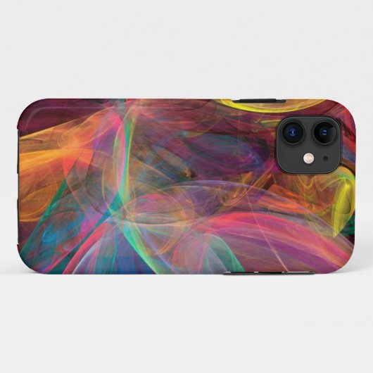 Rainbow Fractal Art Case-Mate iPhone Case (Achterkant (horizontaal))
