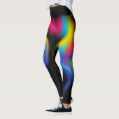 Rainbow fractal design leggings (Links)