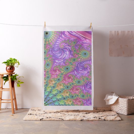 Rainbow Fractal Stof (Voorbeeld)