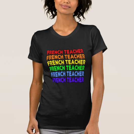 Rainbow Frans Leraar T-shirt (Voorkant)