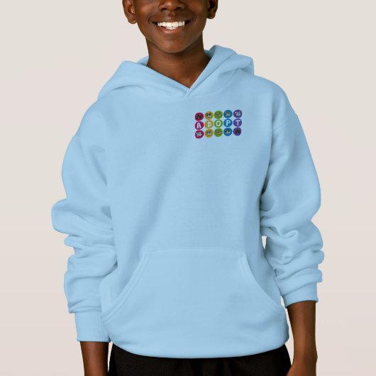 Rainbow Frenchie aannemen (Voorkant)