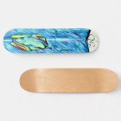 Rainbow Frog Skateboard (Horizontaal)