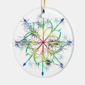 Rainbow Frost 2 Ornament (Links)