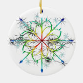 Rainbow Frost 2 Ornament (Achterkant)