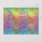 [Rainbow Frost] Meerkleurige Stropdas-kleurstof me Briefkaart (Voorkant)