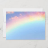 Rainbow Funeral | Viering van de foto van Life Kaart (Achterkant)